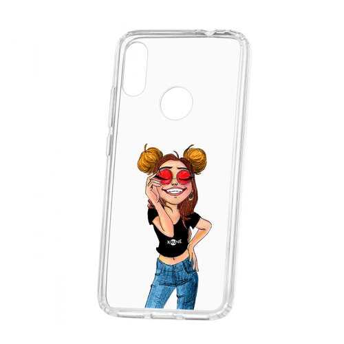 Чехол Xiaomi Redmi Note 7 Kruche Print Smiling в МТС