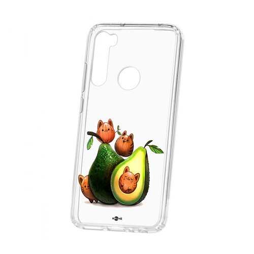 Чехол Xiaomi Redmi Note 8 Kruche Print Авокотики в МТС