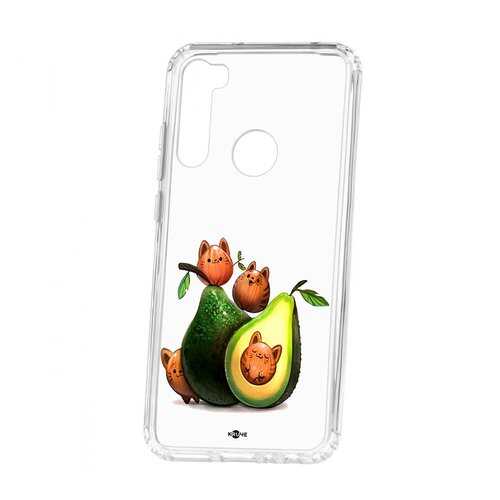 Чехол Xiaomi Redmi Note 8T Kruche Print Авокотики в МТС