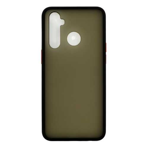 Чехол Zibelino Plastic Matte для Realme 5 Pro/ Realme Q Black в МТС