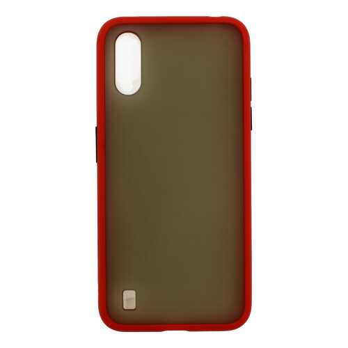 Чехол Zibelino Plastic Matte для Samsung Galaxy A01 (A015) Red в МТС