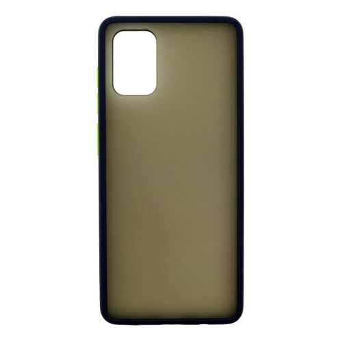 Чехол Zibelino Plastic Matte для Samsung Galaxy A71 (A715) Blue в МТС