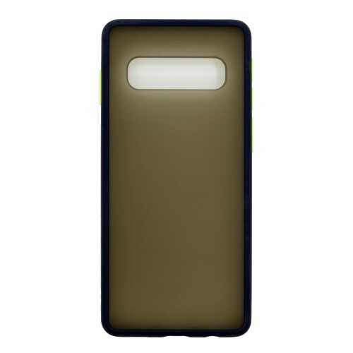 Чехол Zibelino Plastic Matte для Samsung Galaxy S10 Blue в МТС