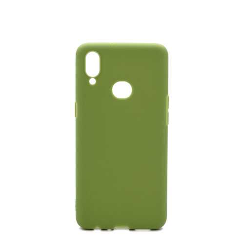 Чехол Zibelino Soft Matte для Samsung A10s (A107) (оливковый) в МТС