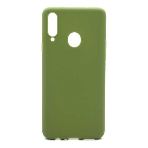 Чехол Zibelino Soft Matte для Samsung A20s (A207) (оливковый) в МТС