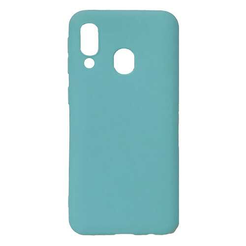 Чехол Zibelino Soft Matte для Samsung Galaxy A40 (A405) Turquoise в МТС