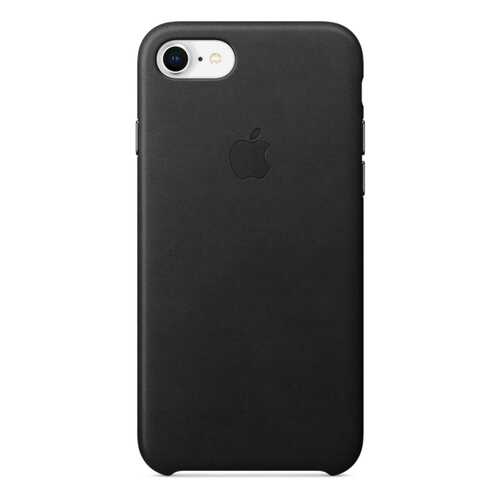 Кейс для Apple iPhone 8 / 7 Leather Case Black (MQH92ZM/A) в МТС