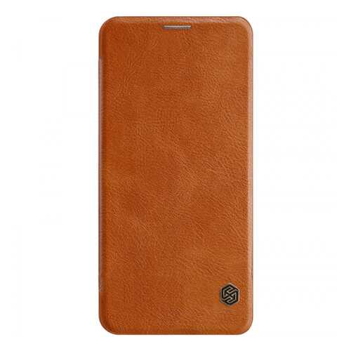 Кожаный Чехол (книжка) Nillkin Qin Series для Samsung Galaxy A60 Brown в МТС