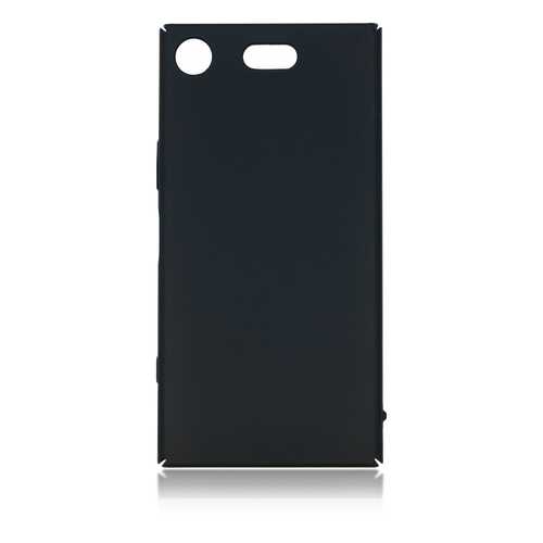 Накладка Brosco Soft-touch для Sony Xperia XZ1 Compact, черная в МТС