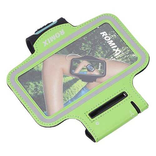 Спортивный чехол на руку Romix Arm Belt (RH07-4,7) для смартфона 4,7 (Green) в МТС