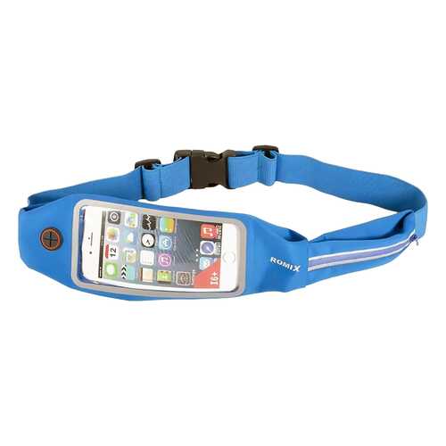 Спортивный чехол Romix Touch Screen Waist Bag (RH16-4,7BLU) для смартфона 4,7 (Blue) в МТС