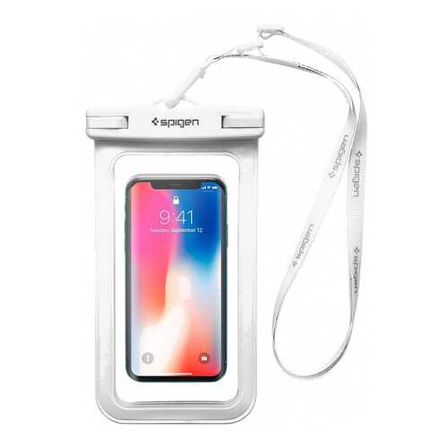 Водонепроницаемый универсальный чехол Spigen Velo A600 Waterproof 000EM23353 (White) в МТС