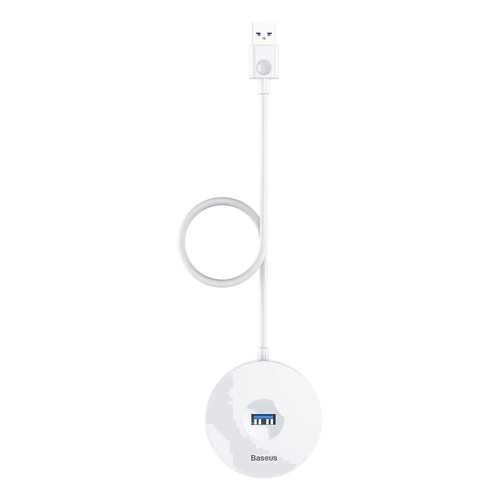 Адаптер Baseus round box USB HUB adapter 1m White в МТС