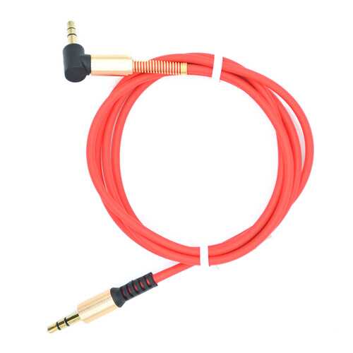 Aux кабель INNOVATION (M1-AUDIO) L-образный, прямой Red в МТС