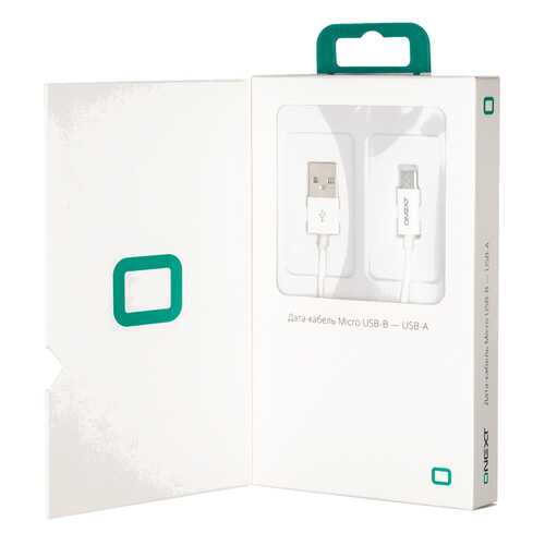 Дата-кабель ONEXT microUSB 1,2м White в МТС