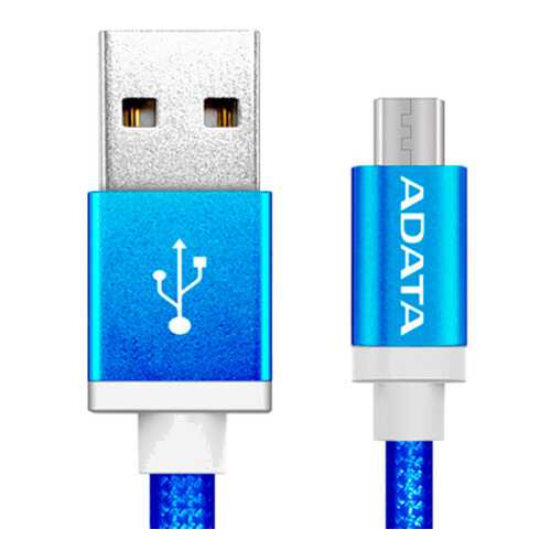 Кабель Adata microUSB 1м Blue в МТС