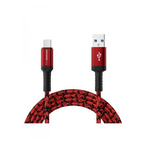 Кабель Amazingthing SupremeLink Bullet Shield USB-Type-C Red 1.2m 3A в МТС