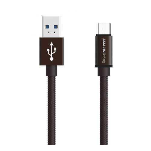 Кабель Amazingthing SupremeLink Ultimate Speed USB-Micro Bronze 0.18m 3A в МТС