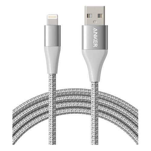 Кабель Anker PowerLine+ Lightning 0,9м Silver в МТС
