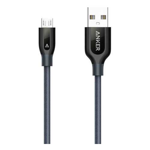 Кабель Anker Powerline+ Micro USB (90 см) Gray with Offline Packaging V3 with Pouch в МТС
