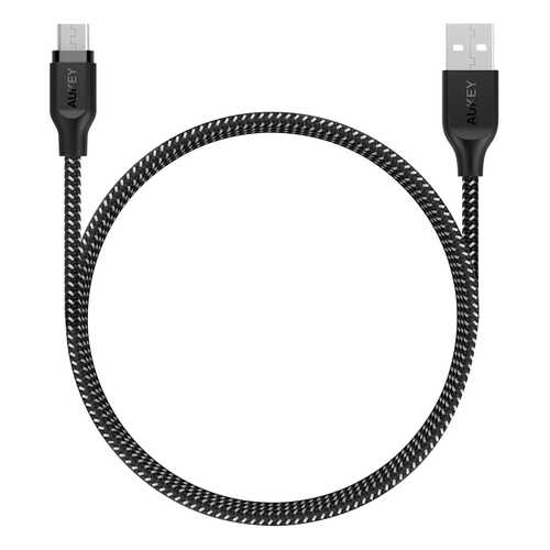 Кабель Aukey Braided Nylon microUSB to USB-A 1.2m Black (CB-AM1) в МТС