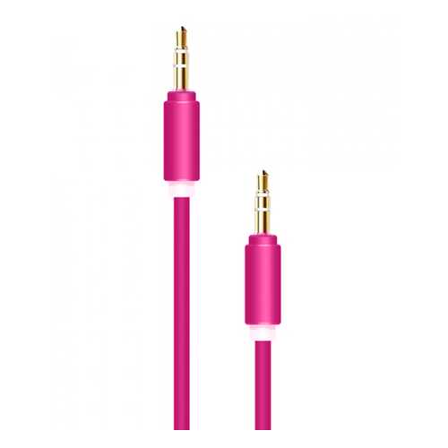 Кабель AUX Nuobi Color Pink в МТС