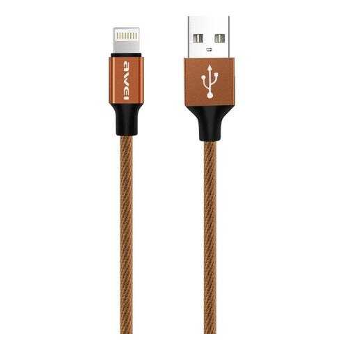 Кабель Awei CL-60 lightning 1м Brown в МТС