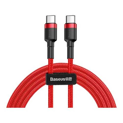 Кабель Baseus Cafule Type-C 1m Red/Black/Red в МТС