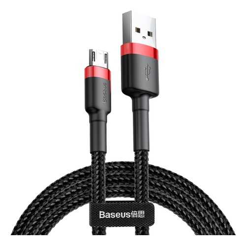 Кабель Baseus microUSB 2m Red/Black/Black в МТС