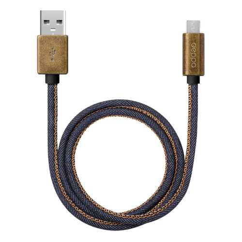 Кабель Deppa 72276 microUSB 1,2м Blue в МТС