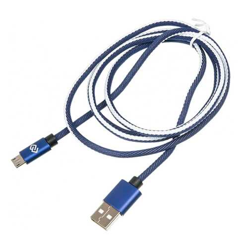 Кабель Digma USB A(m)-micro USB B (m) 1.2м Blue в МТС