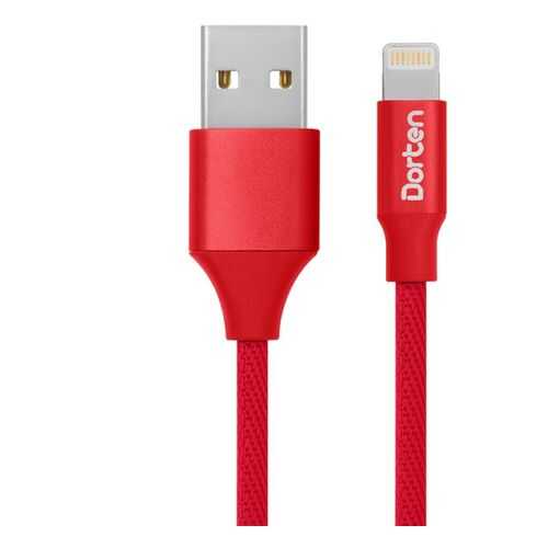 Кабель Dorten USB-C to USB Cable Canvas Series 1 м Red в МТС