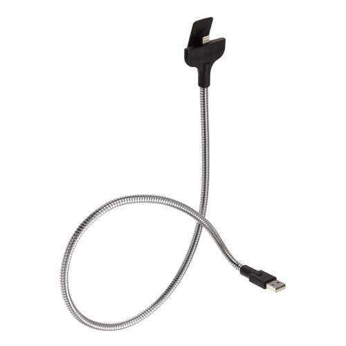 Кабель Fuse Chicken Bobine в стальной оплётке для iPhone серебристый в МТС
