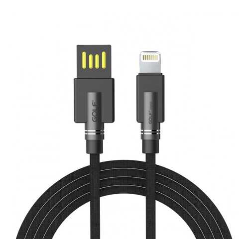 Кабель Golf GC-54i USB to lightning 1м Black в МТС