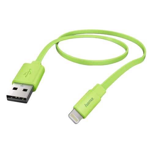 Кабель Hama 173647 Lightning 1,2м Green в МТС