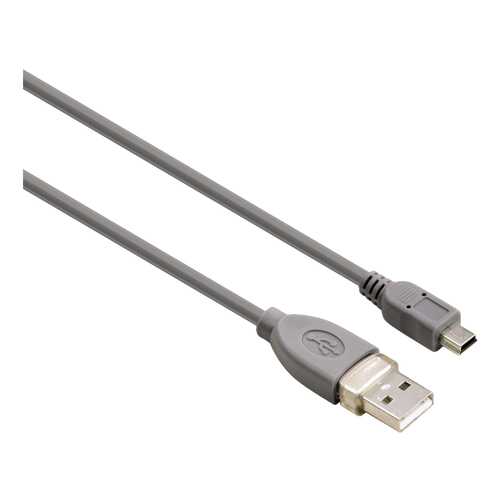 Кабель Hama H-39661 miniUSB 0,25м Grey в МТС