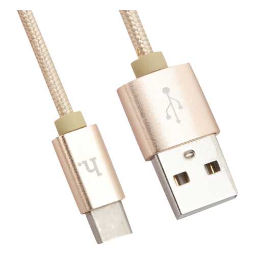 Кабель Hoco x2 Type-C 1м Gold в МТС