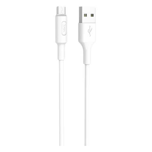Кабель Hoco X25 microUSB 1м White в МТС