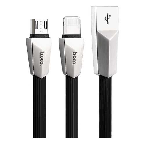 Кабель Hoco x4 Lightning 1м Black в МТС