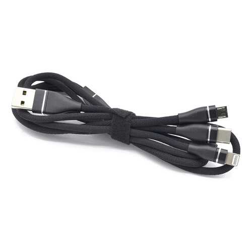 Кабель Innovation 3 в 1 1.2м Black (2A) в МТС