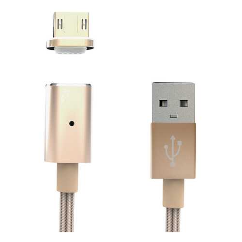 Кабель InterStep microUSB 1м Gold в МТС