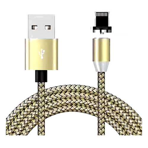 Кабель магнитный Zibelino DC Magnetic USB-USB Lightning (Gold) в МТС