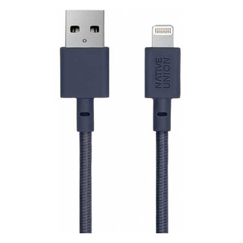 Кабель Native Union Belt Cable XL USB-Lightning 3 м BELT-L-MAR-3 (Marine) в МТС