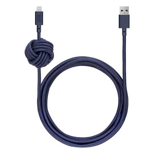 Кабель Native Union nCABLE-L-MAR-V2 Lightning 3м Blue в МТС