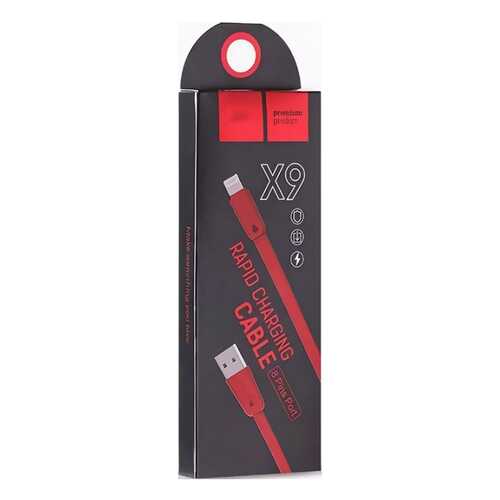 Кабель NoName X9 USB - 8 pin, 2м Red в МТС
