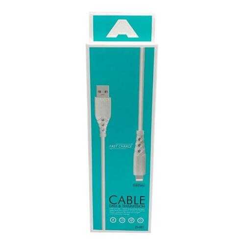Кабель NoName ZI-001 USB - Lighting 1м White в МТС
