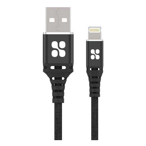Кабель Promate NerveLink-i2 Lightning MFI (2m) Black в МТС