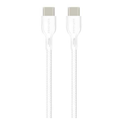 Кабель Promate PowerBeam-CC2 USB Type-C to USB Type-С (2m) White в МТС