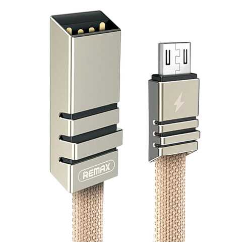 Кабель Remax rc-081m microUSB 1м Yellow в МТС