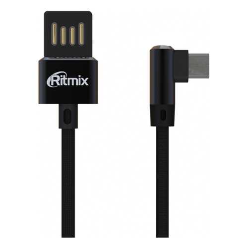 Кабель Ritmix RCC-418 microUSB 1м Black в МТС